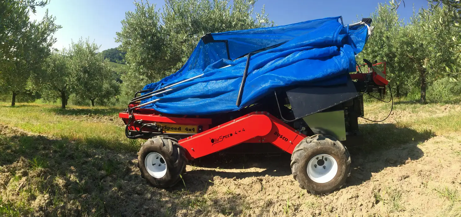 Ombrello raccolta Olive Olivspeed 4x4 - immagine 2