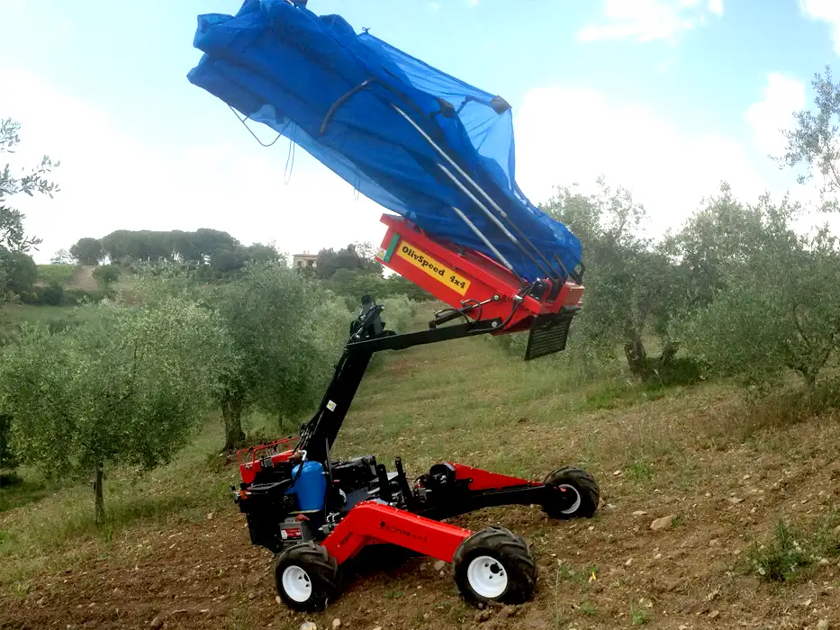 Ombrello raccolta Olive Olivspeed 4x4 - immagine 6